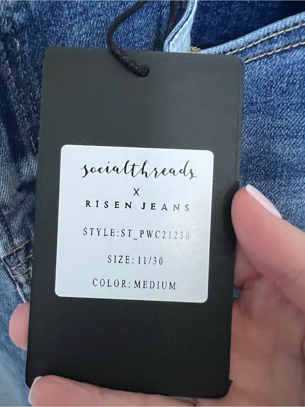 Risen Scottie Large Cuffed Jeans - Picture 6 of 10